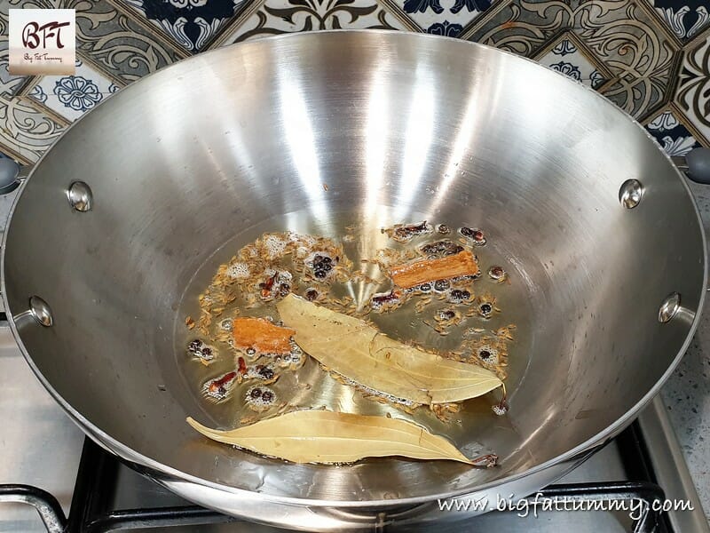 Preparation of Kabuli Chana Gravy