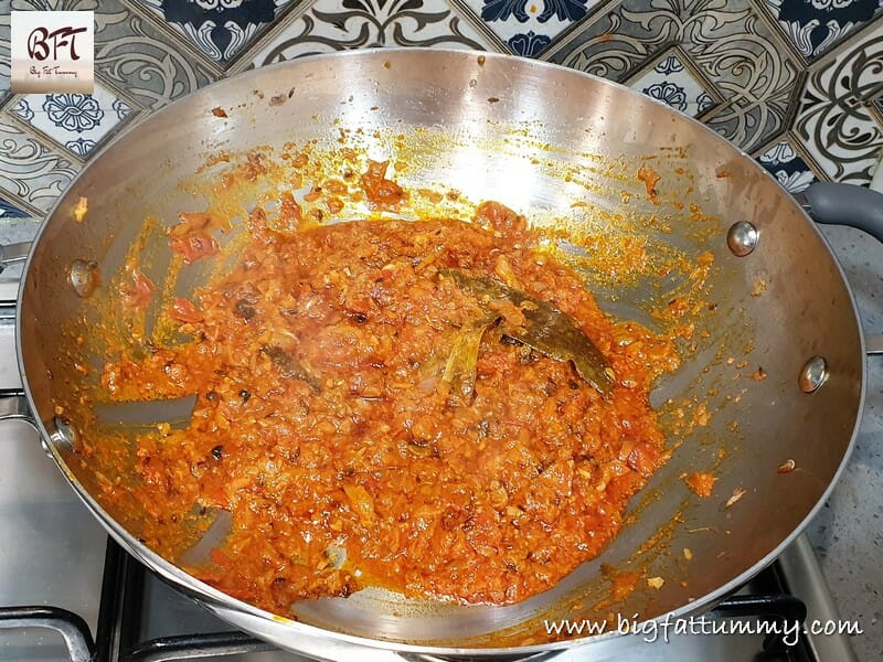 Preparation of Kabuli Chana Gravy