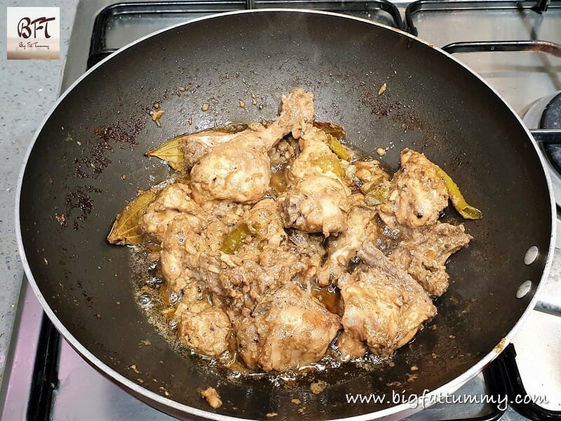 Preparation of Murgh Nimbu Kalimirch