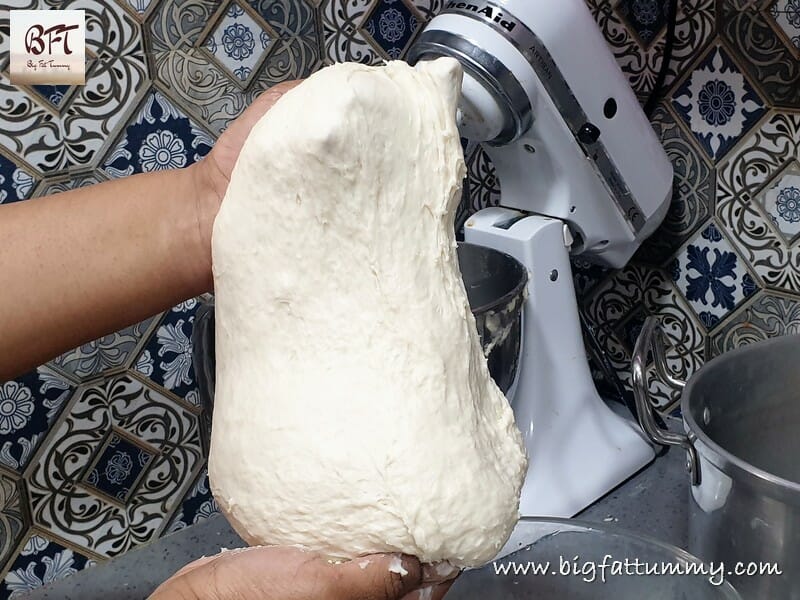 Making of Pao Indian Bread