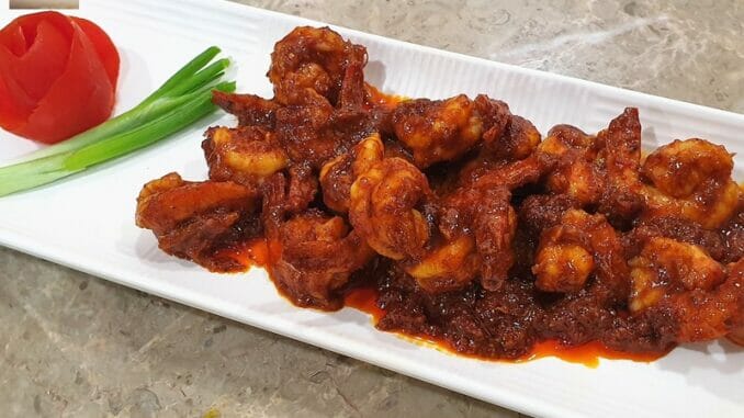 Prawns Masala Fried