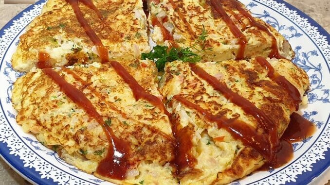 Bread Egg Omlette