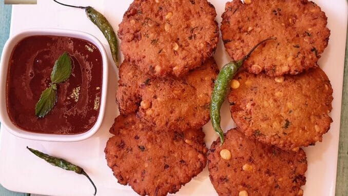 Chana Dal Wada 11 Chana Dal Wada / Vada