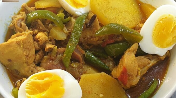 Chicken Capsicum & Potato 13 Chicken Capsicum & Potato Curry