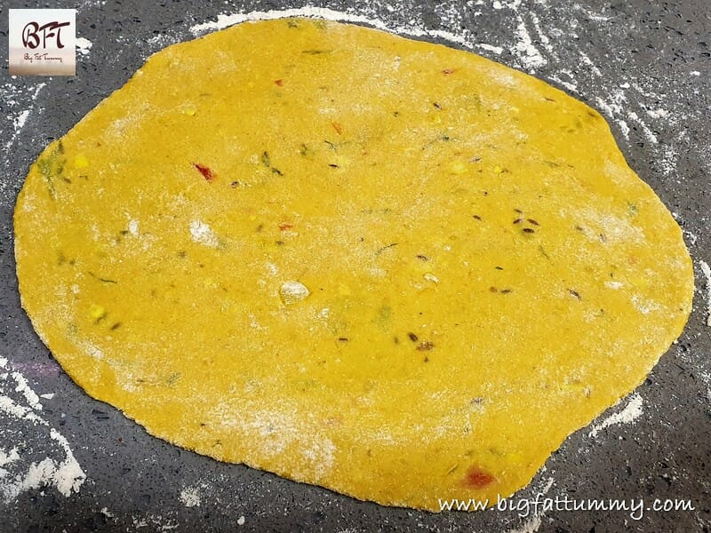 Making of Dal Chapati