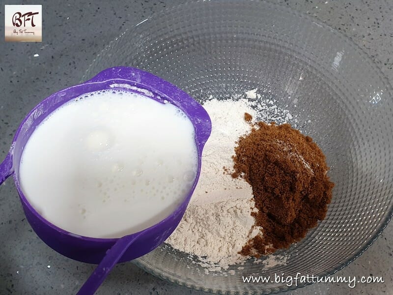 Making of Eggless Sweet Wheat Flour Polle / Pancakes