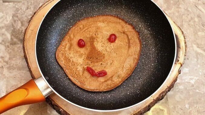 Eggless Sweet Wheat Flour Polle _ Pancakes_7 Eggless Sweet Wheat Flour Polle / Pancakes