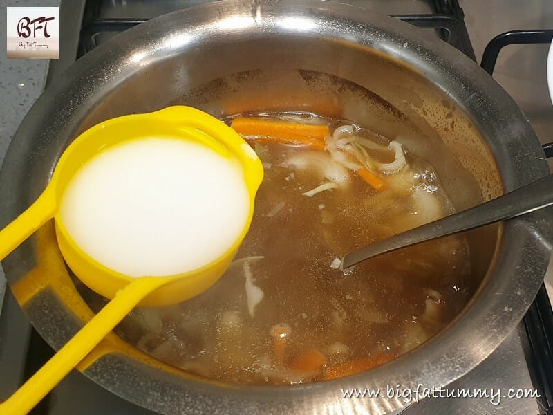 Making of Goan Macaroni Soup - with a twist