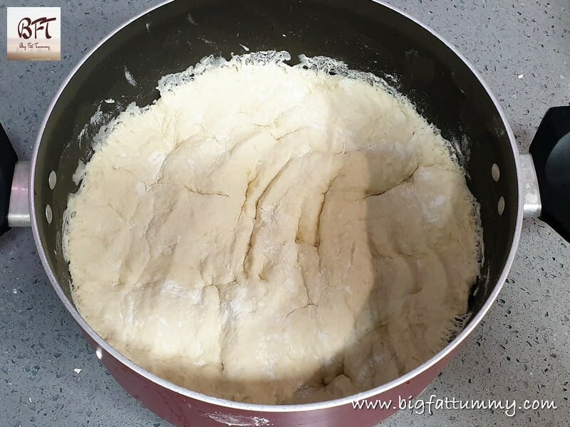 Making of No Knead Pao