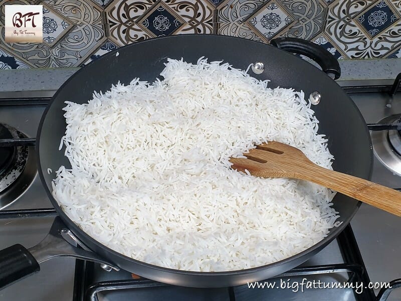 Preparation of Vegetable Fried Rice