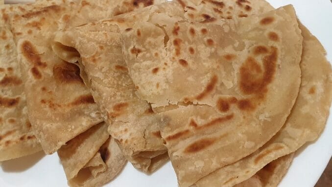 Wheat Flour Tawa Parathas