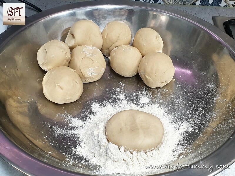 Preparation of Wheat Flour Tawa Parathas