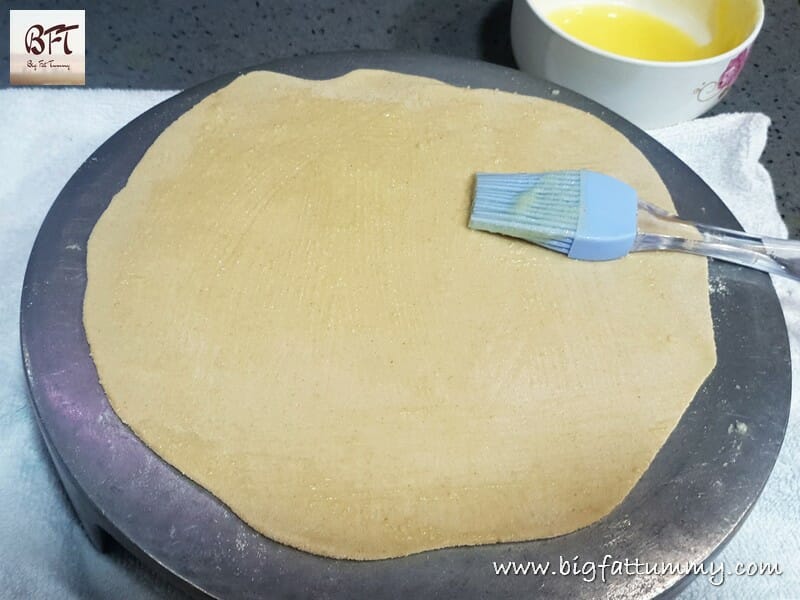 Preparation of Wheat Flour Tawa Parathas