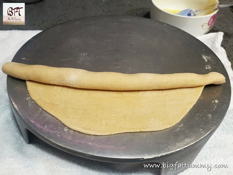 Preparation of Wheat Flour Tawa Parathas