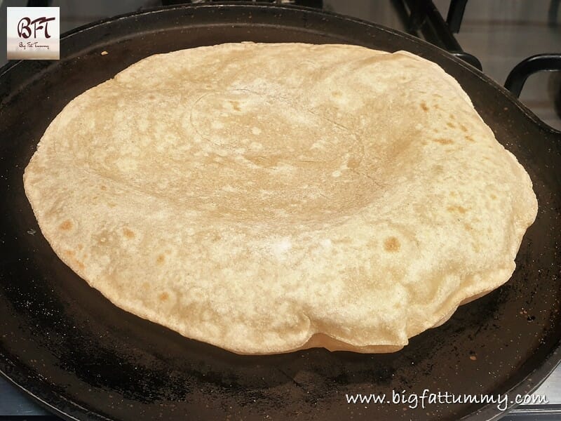 Preparation of Wheat Flour Tawa Parathas