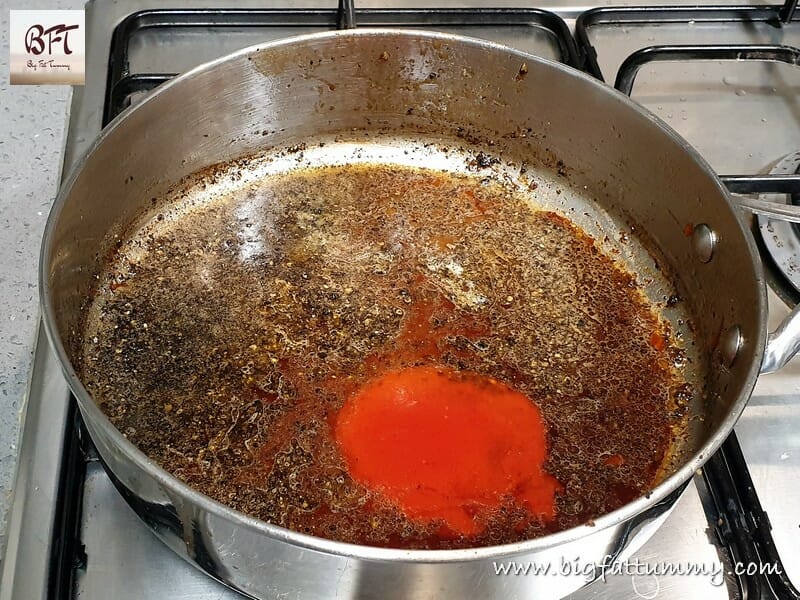 Pepper Sauce for Steaks