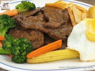 Beef Steak with Pepper Sauce