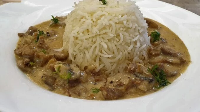 Beef Stroganoff