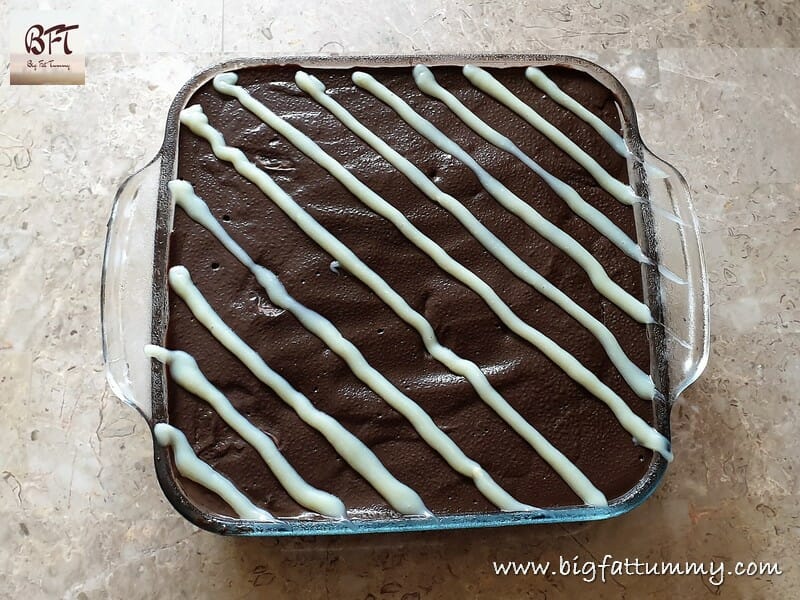 Eggless Chocolate Poke Cake