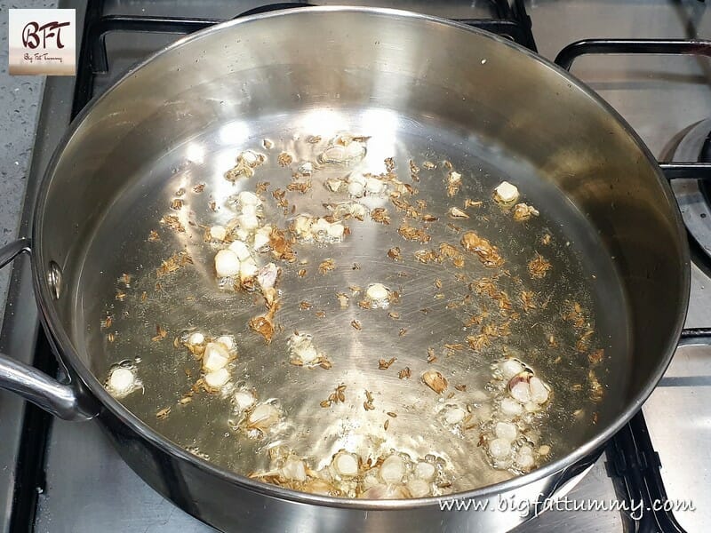 Making of Paneer Methi