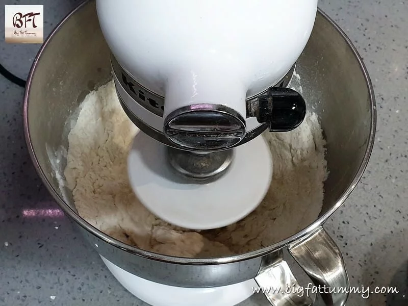 Making of Pizza Base Dough with APF & Yeast