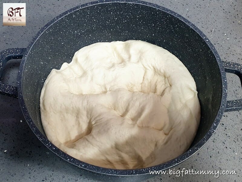 Making of Pizza Base Dough with APF & Yeast