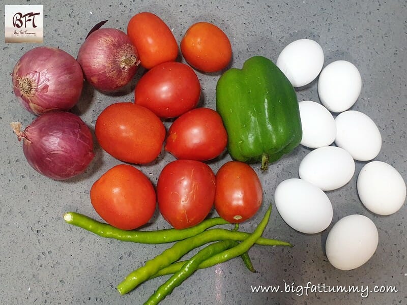 Preparation of Shakshuka