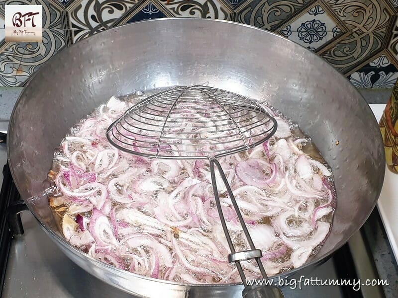 Preparation of Beef Biryani
