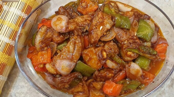 Pork Chilly Garlic 16 Pork Chilly Garlic
