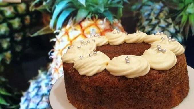 Carrot Pineapple Cake