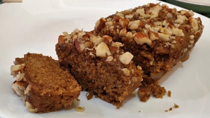 Oat Jaggery Honey Almond Cake