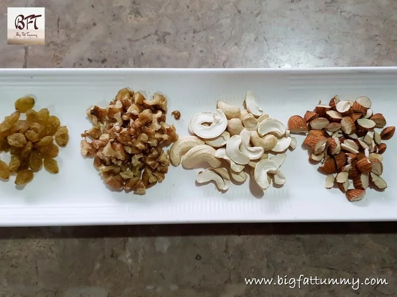 Preparation of Dry Fruit Sheera