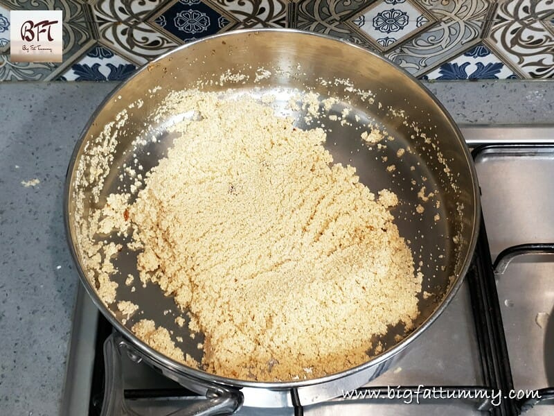 Preparation of Dry Fruit Sheera