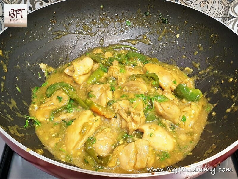 Preparation of Hyderabadi Chilly Chicken