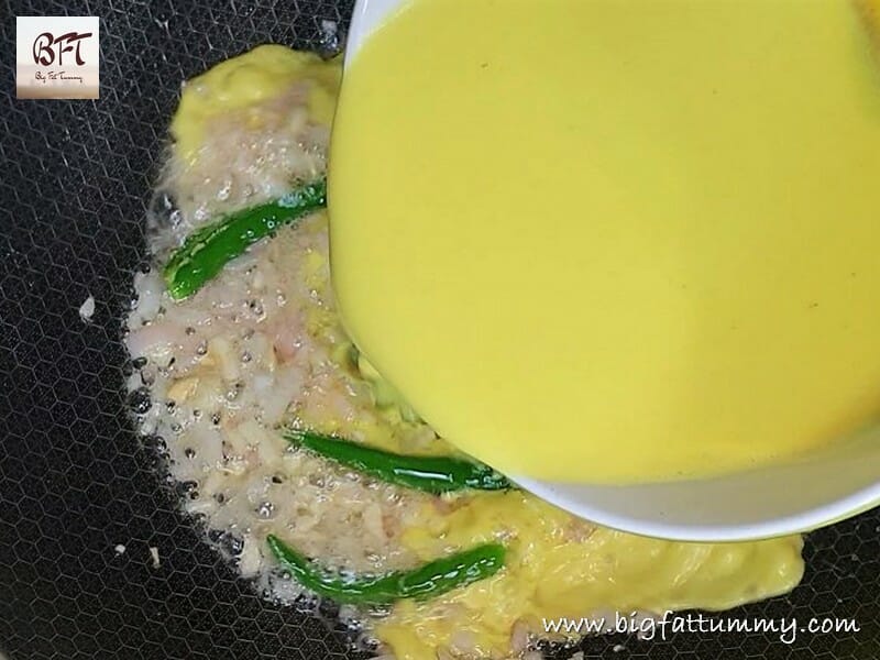 Preparation of Prawn Cauliflower Caldinho